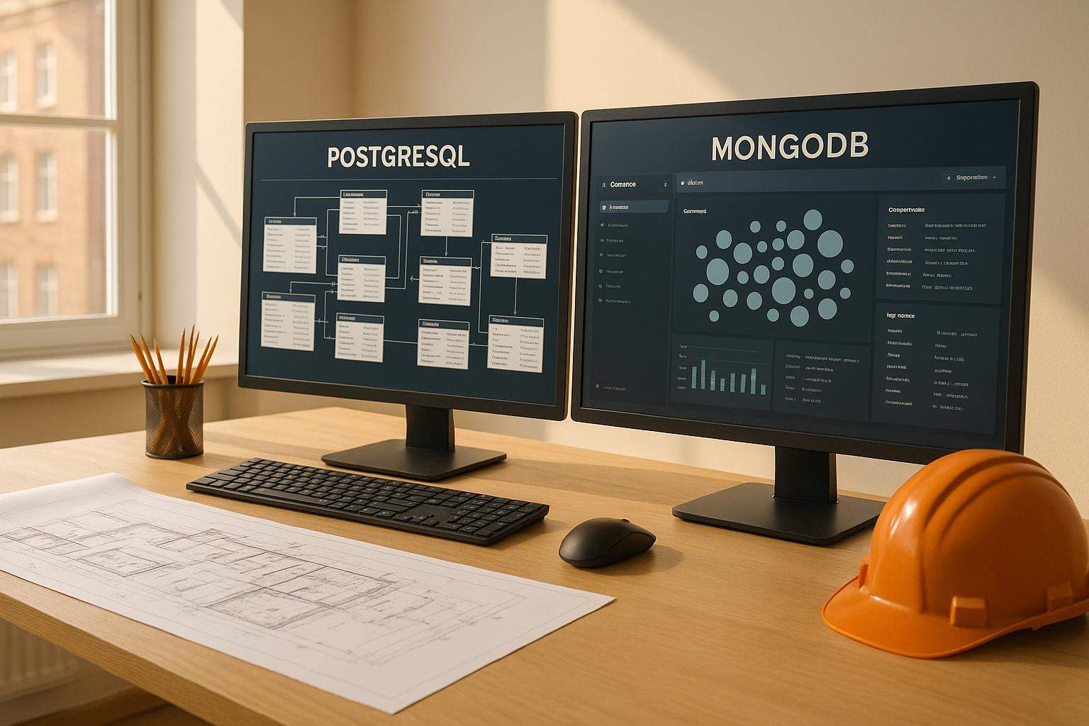 Database Design for Construction Software: PostgreSQL vs MongoDB