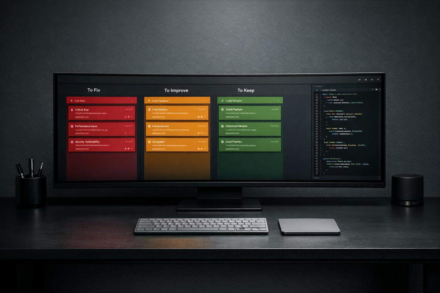 The Red-Yellow-Green System: How We Decide What to Fix, What to Keep, and What to Kill in Any Codebase
