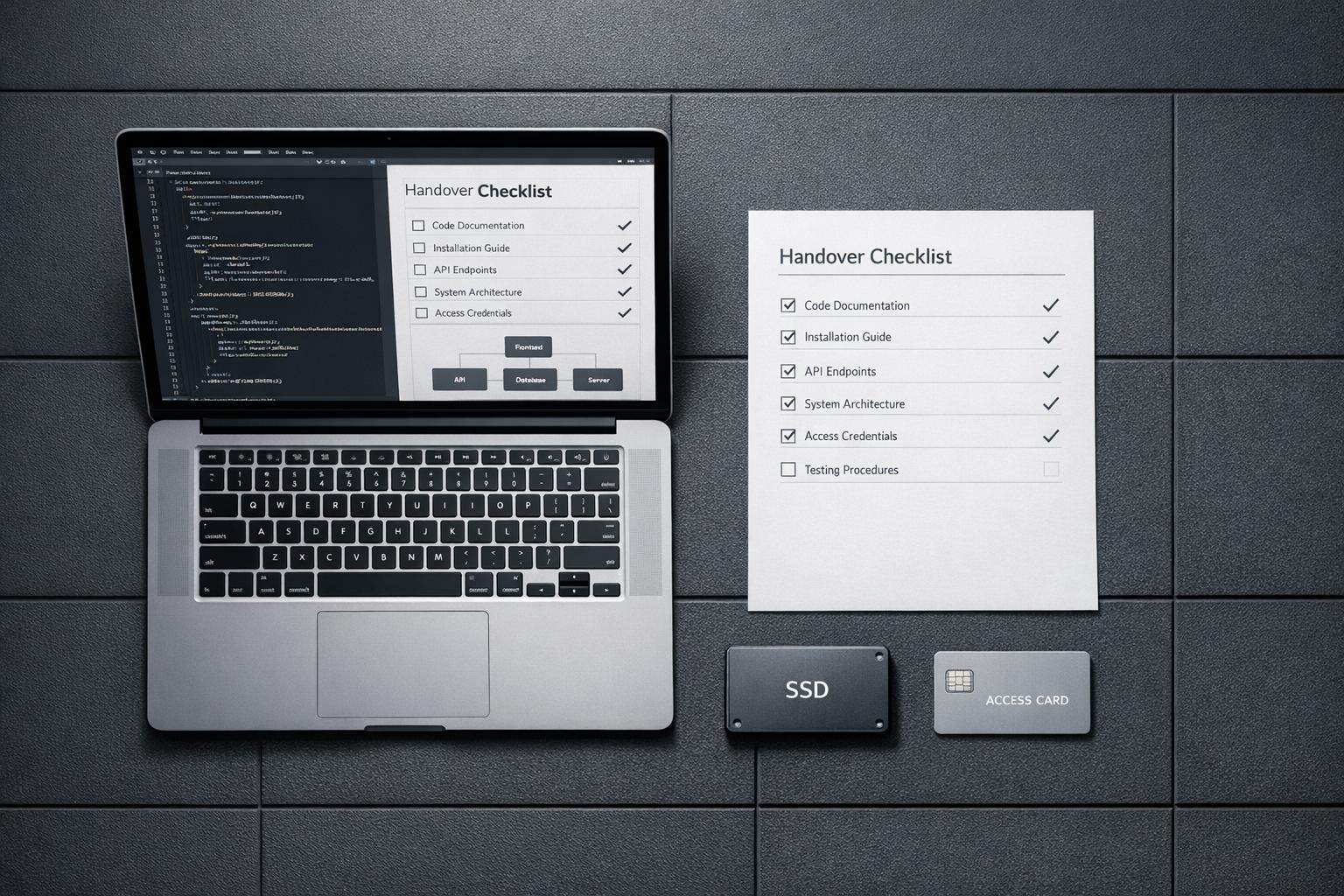 Code Handover Checklist: What Genuinely Good Documentation From an Outsourced Team Looks Like