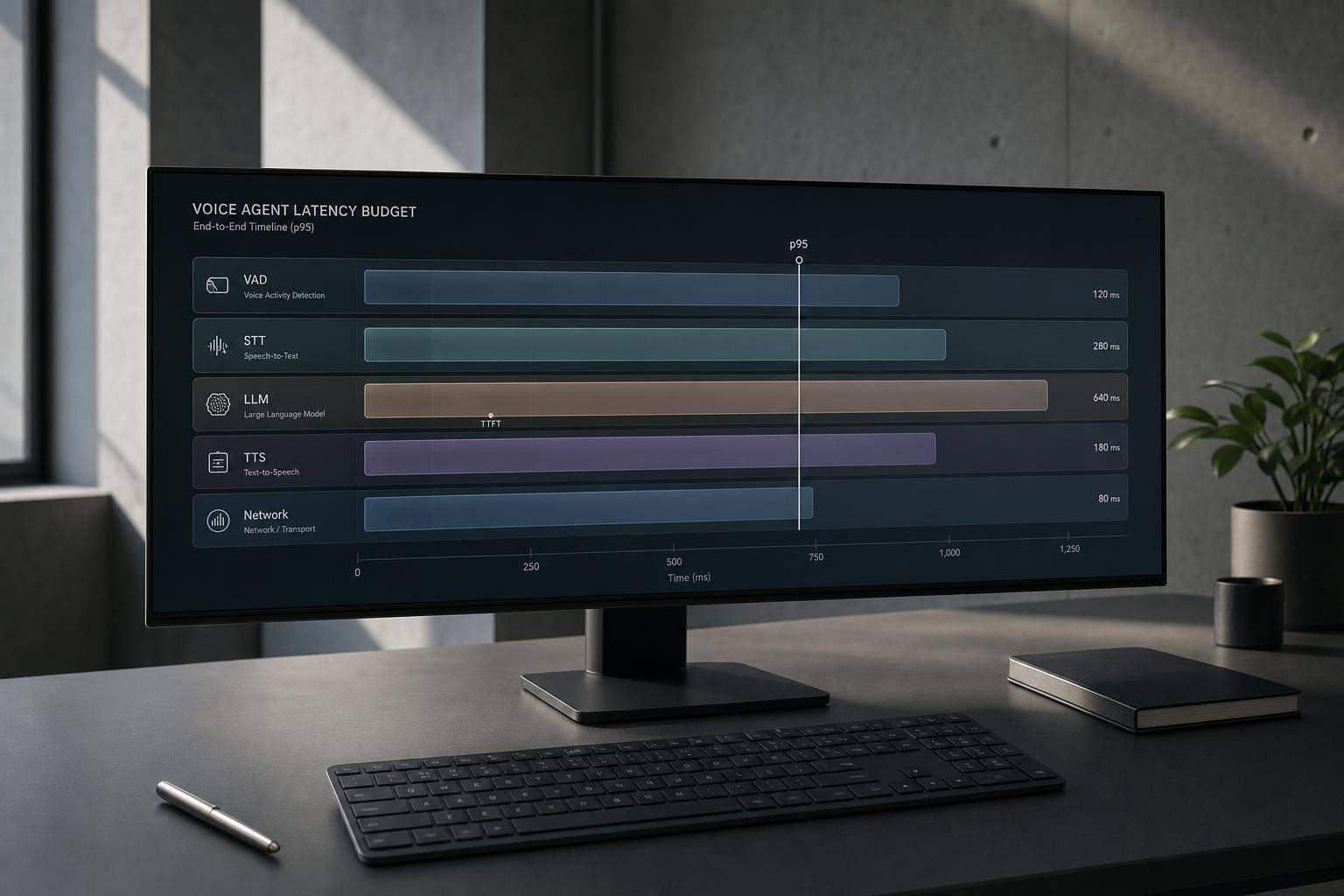 Building a Production Voice Agent: The Latency Budget Nobody Talks About