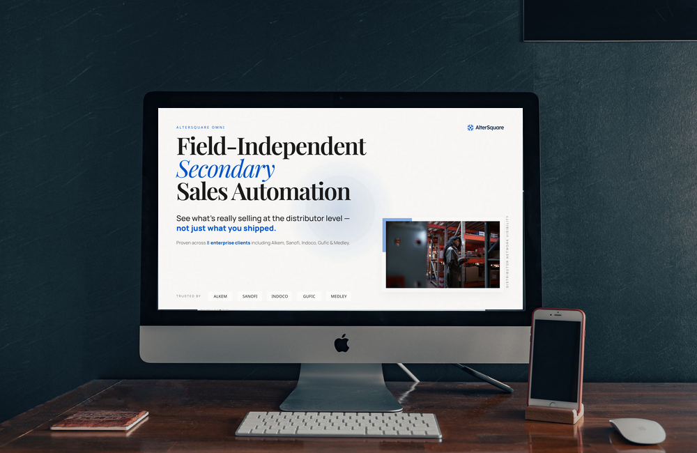 AlterSquare OMNI · OMNI secondary sales automation platform