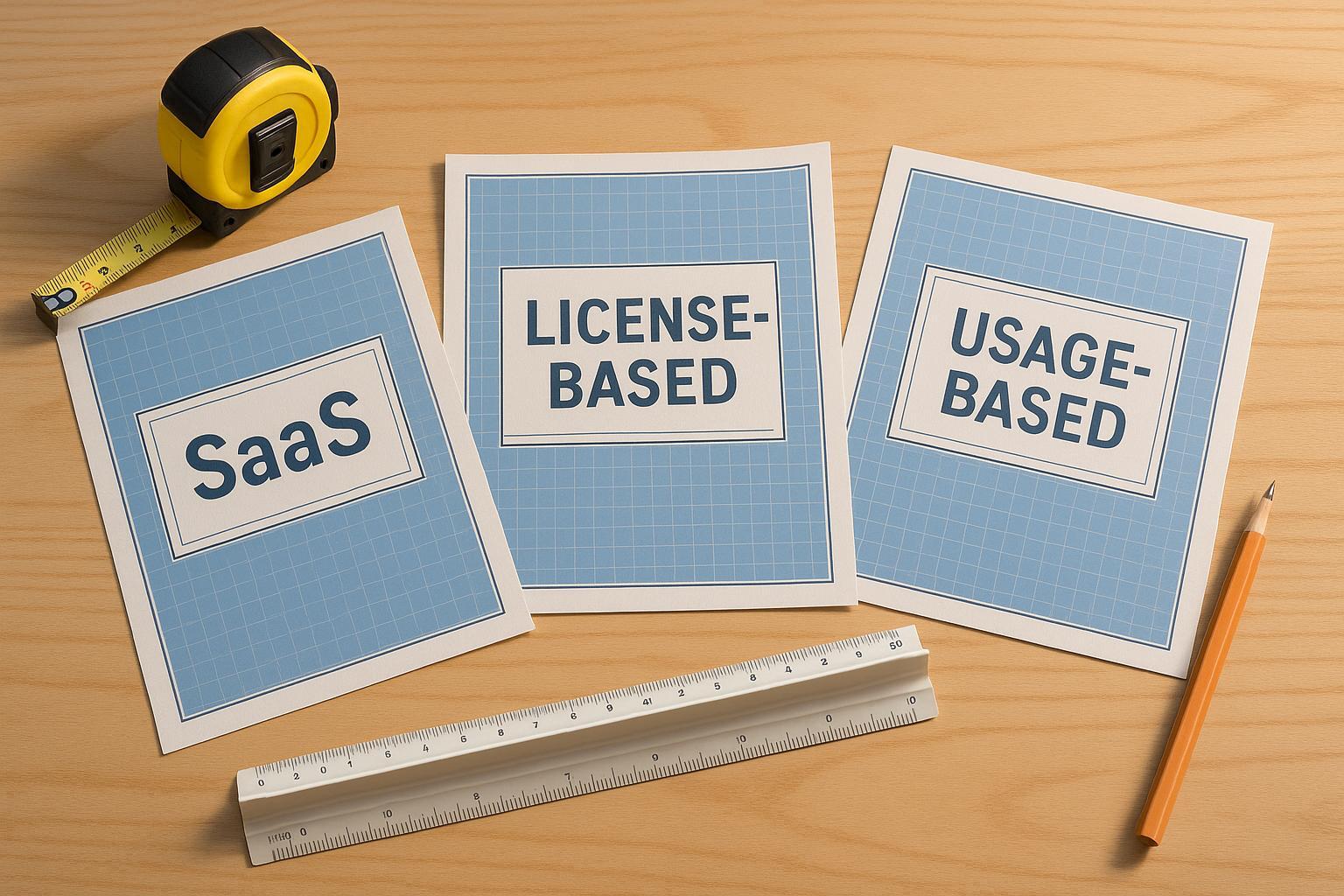 Construction Software Pricing Models: SaaS vs License vs Usage-Based