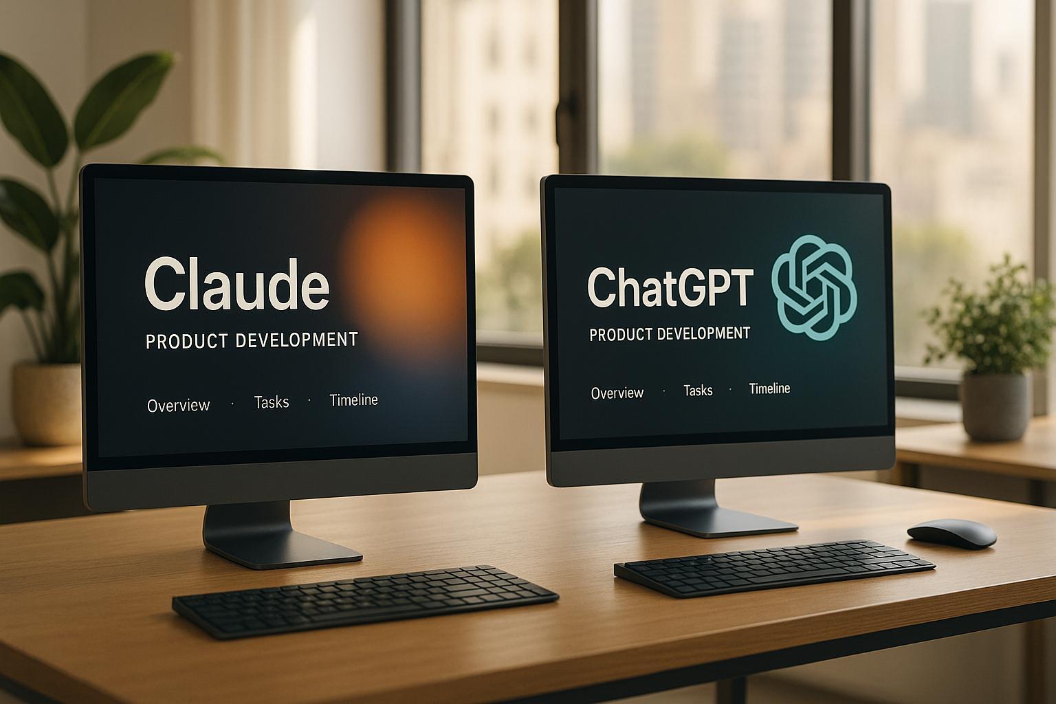 Claude vs ChatGPT for Product Development: Which AI Tool Saves You More Time in 2025?