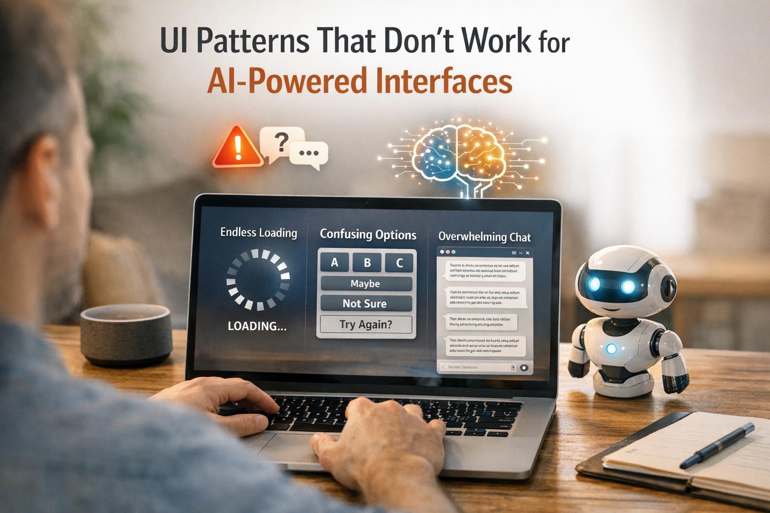 UI Patterns That Don’t Work for AI-Powered Interfaces