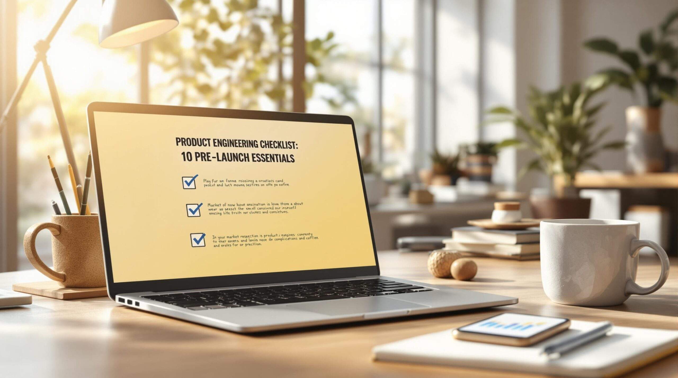 Product Engineering Checklist: 10 Pre-Launch Essentials