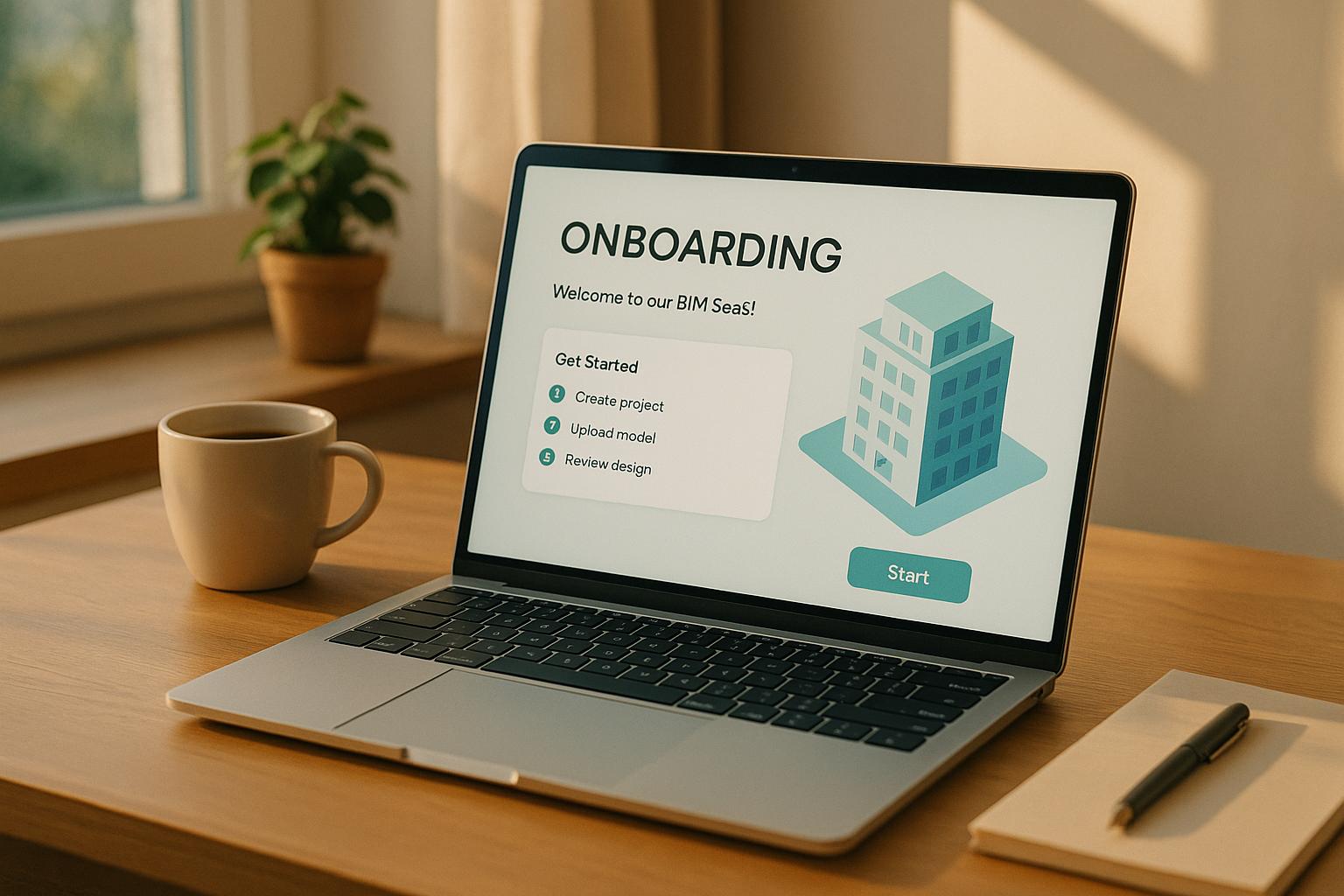 Onboarding in 30 Minutes or Less: Designing Frictionless First-Time Experiences for BIM SaaS