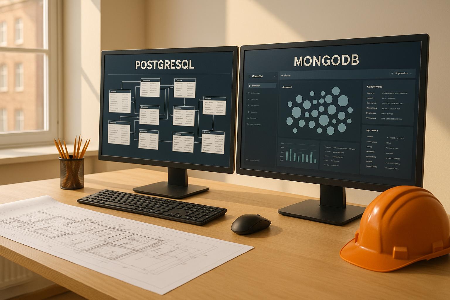 Database Design for Construction Software: PostgreSQL vs MongoDB
