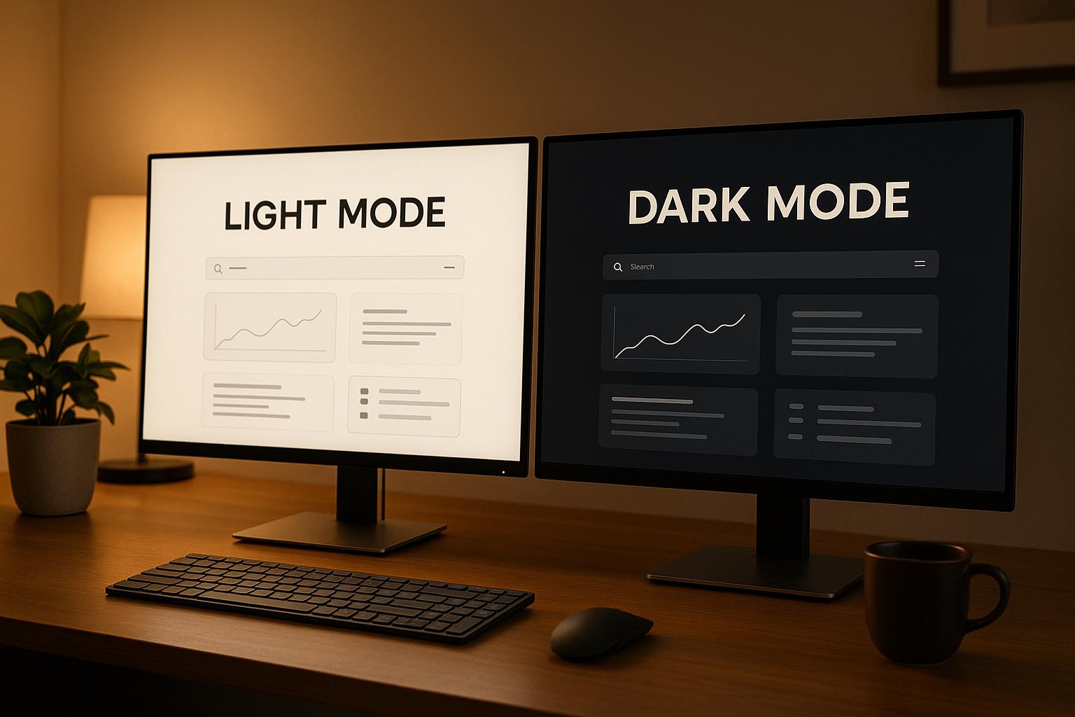 Dark Mode vs Light Mode: The Complete UX Guide for 2025