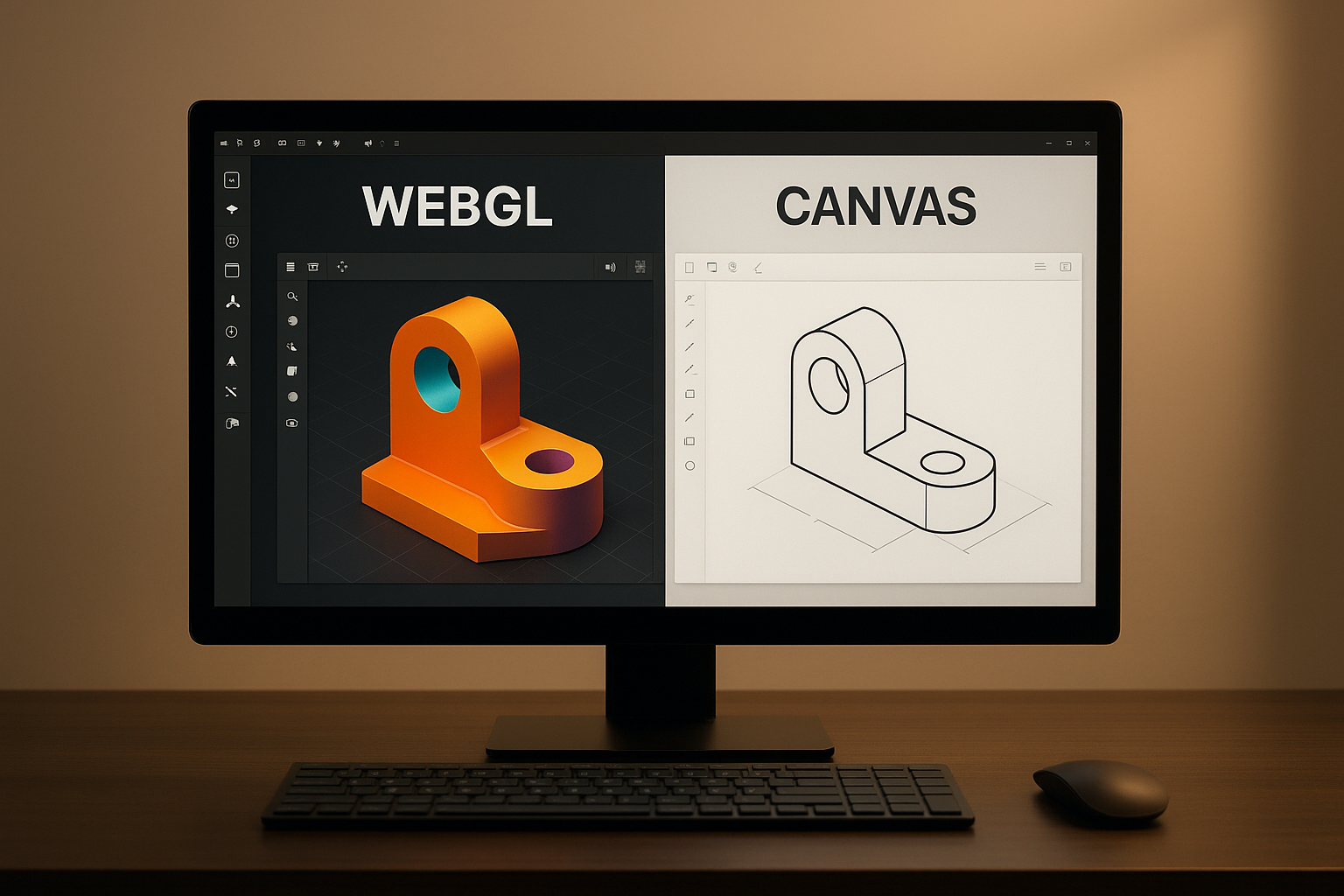 WebGL vs Canvas: Best Choice for Browser-Based CAD Tools