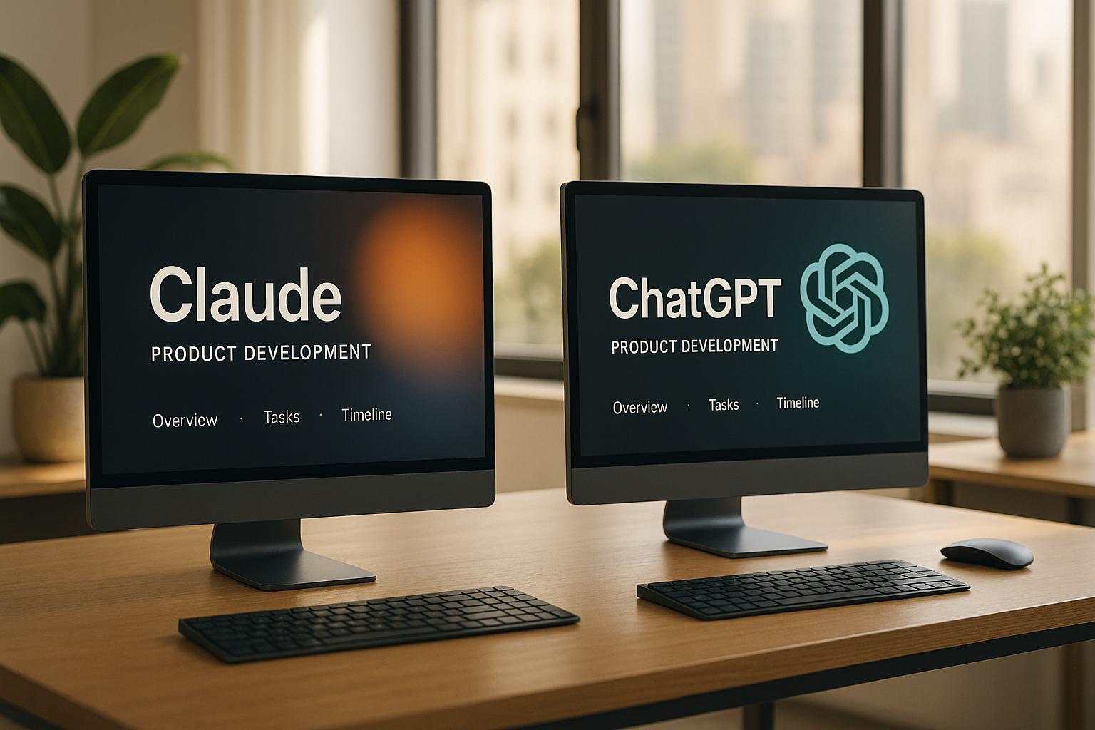 Claude vs ChatGPT for Product Development: Which AI Tool Saves You More Time in 2025?