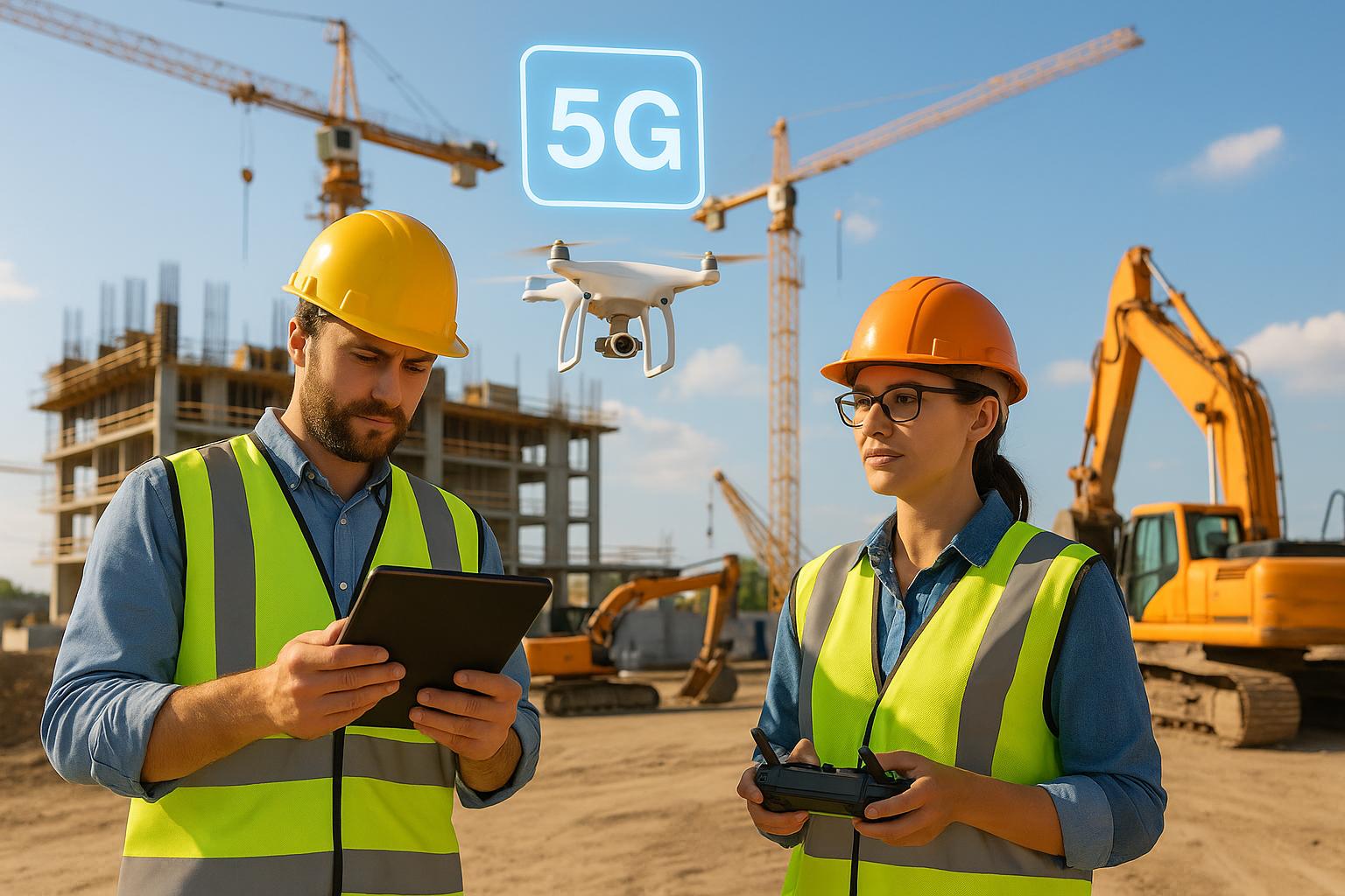 5G Construction Sites: How Ultra-Fast Connectivity Changes Everything