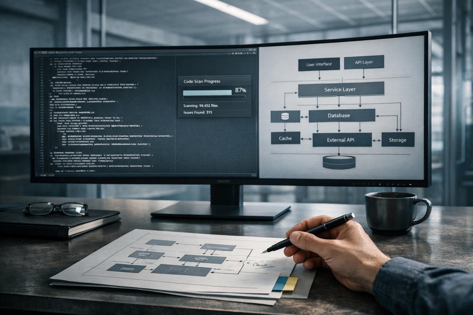 AI Agents Can Now Scan 100K Lines of Code in Hours. Here's What They Still Miss.