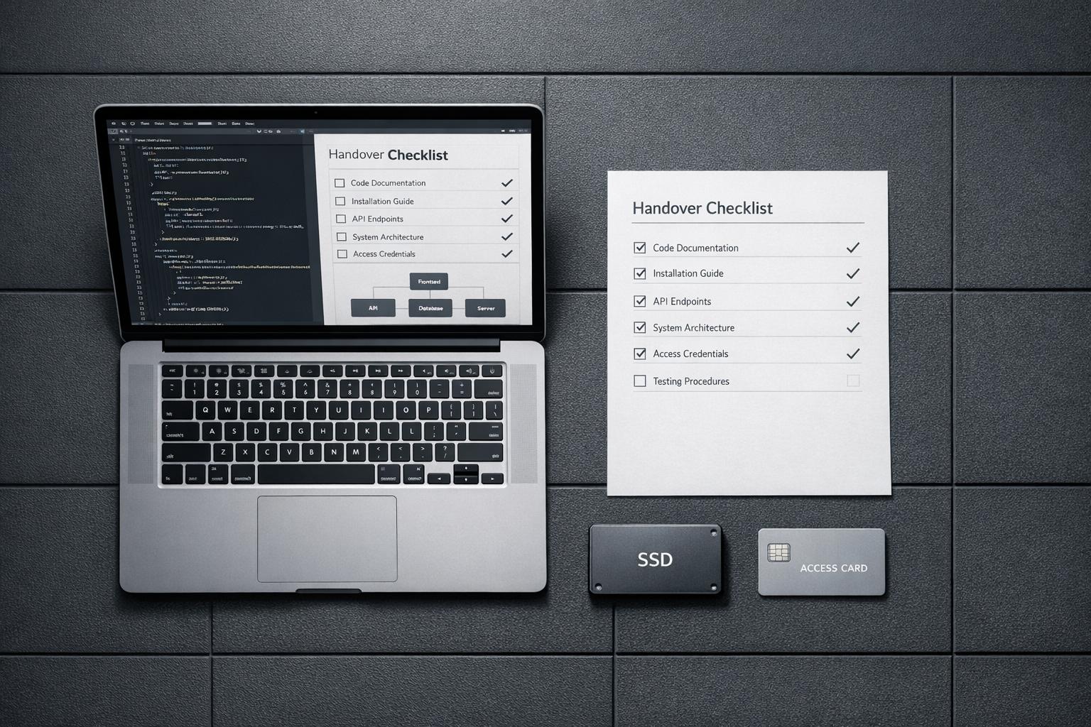 Code Handover Checklist: What Genuinely Good Documentation From an Outsourced Team Looks Like