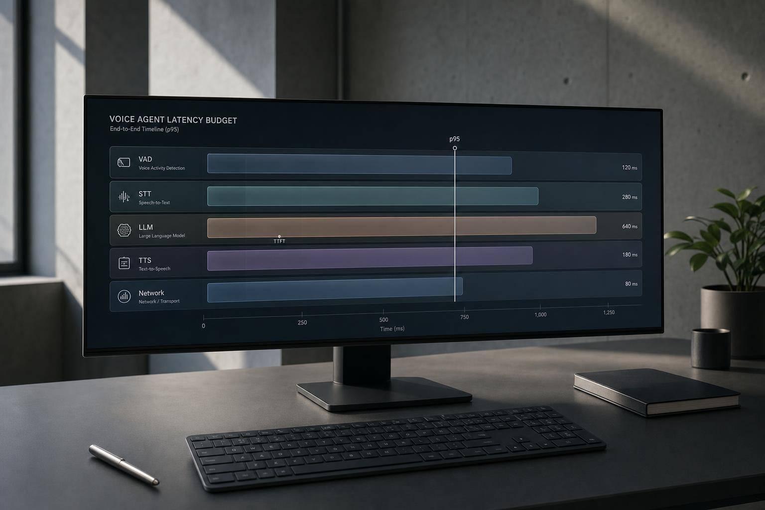 Building a Production Voice Agent: The Latency Budget Nobody Talks About